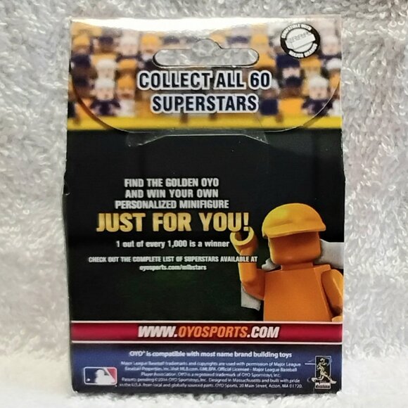 Sealed 2014 MLB Mystery Mini Figure Find the Golden OYO by OYO Sports!! - Picture 4 of 4